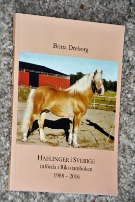 Haflinger i Sverige införda i Riksstamboken 1988 - 2016