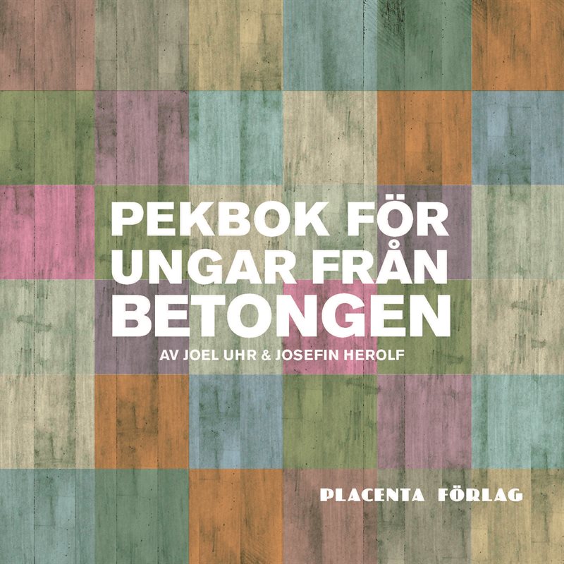 Pekbok för ungar från betongen