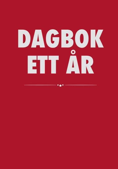 Dagbok ett år