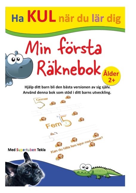 Min första räknebok - med Supertuben Tekla