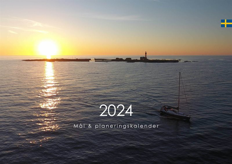 2024 mål & planeringskalender (väggkalender)