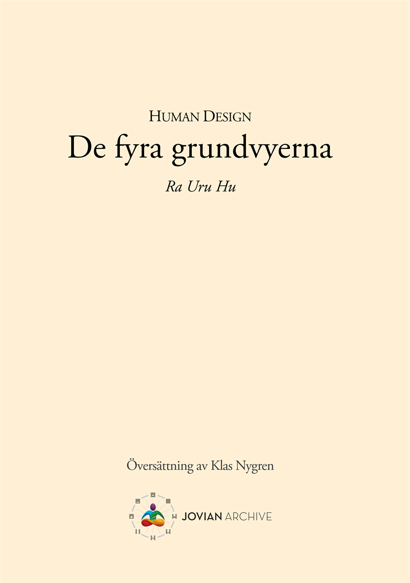 Human Design - De fyra grundvyerna