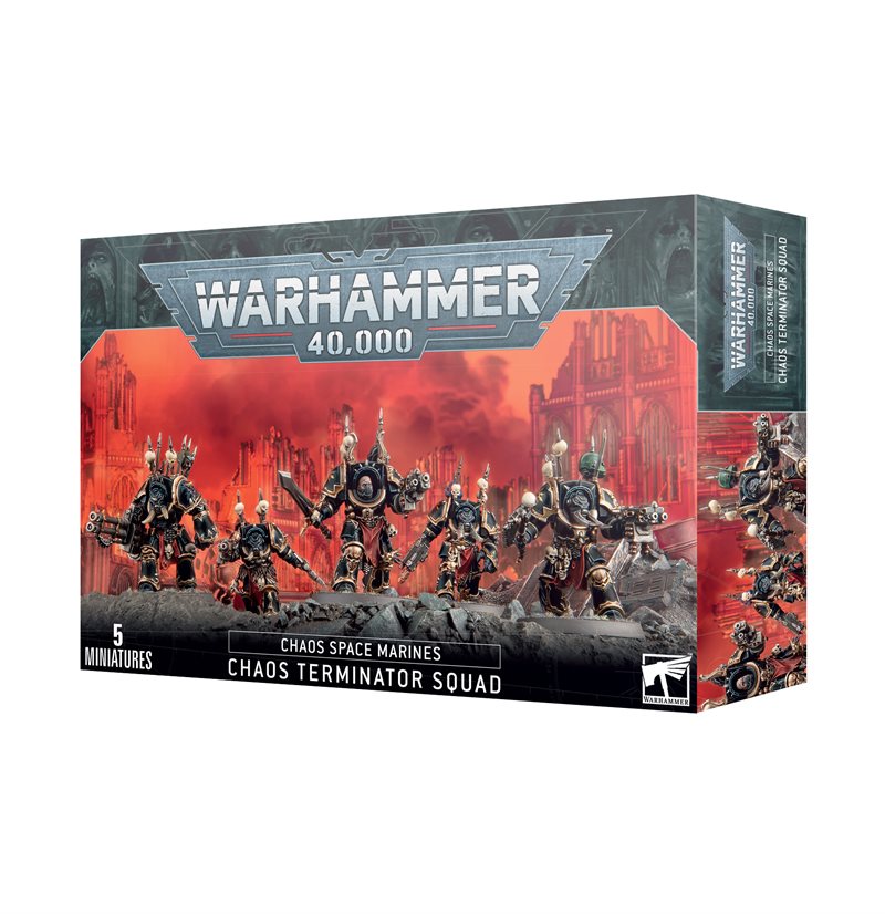 Warhammer 40,000 Chaos Space Marines Chaos terminator squad