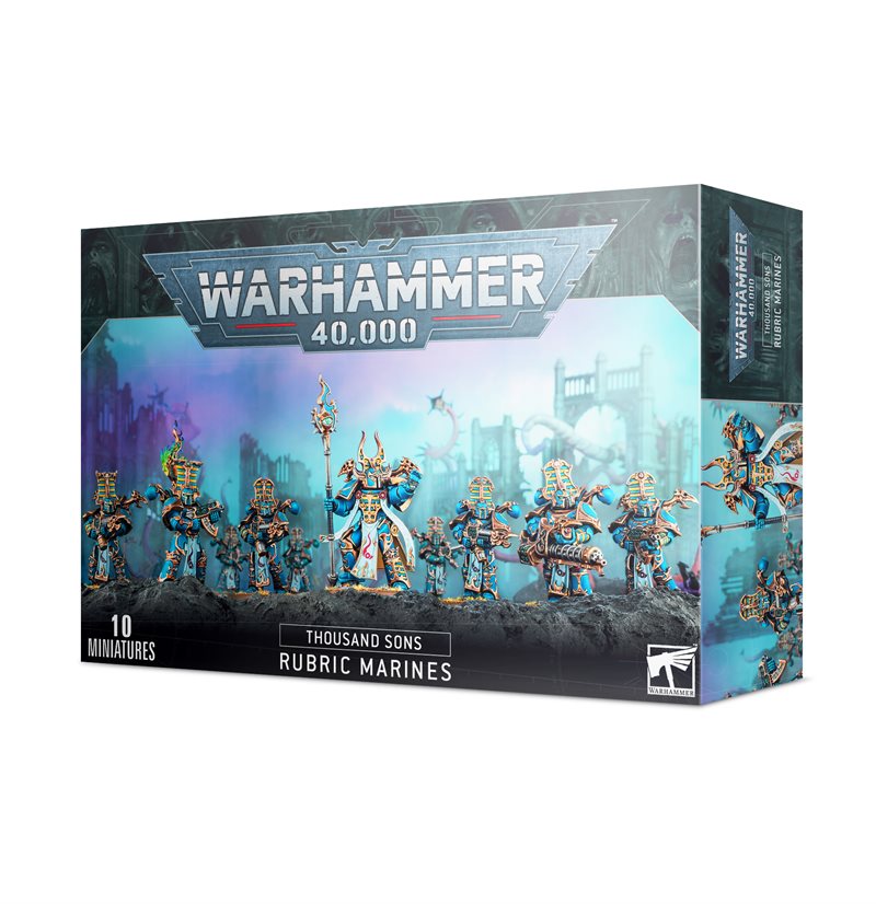 Warhammer 40,000 Thousand sons Rubric Marines