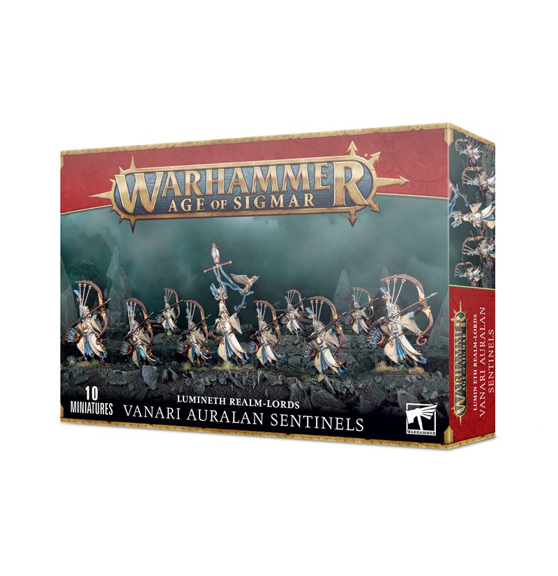 Warhammer Age of Sigmar Lumineth Realm-lords Vanari Auralan Sentinels