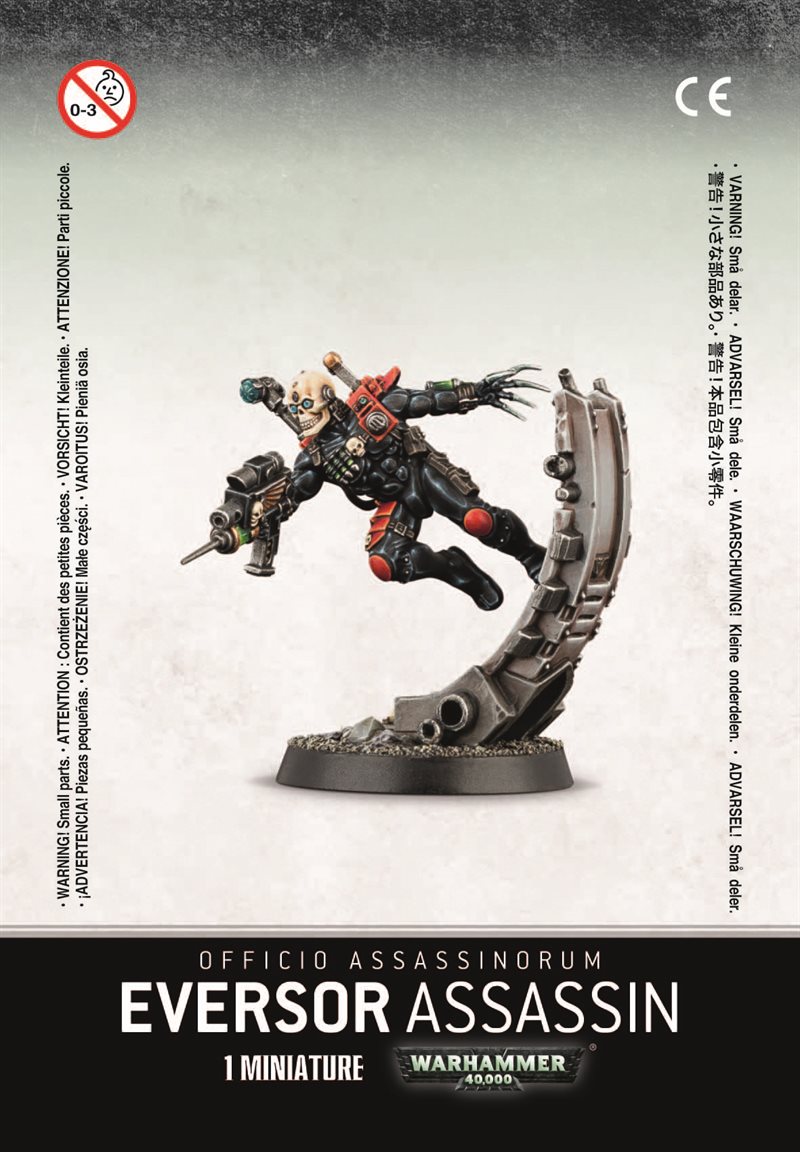 Warhammer 40,000 Officio Assassinorum Eversor Assassin