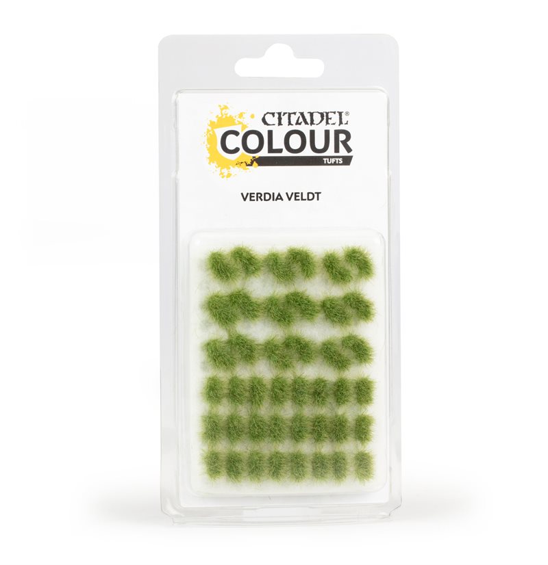 Citadel colour tufts: Verdia veldt