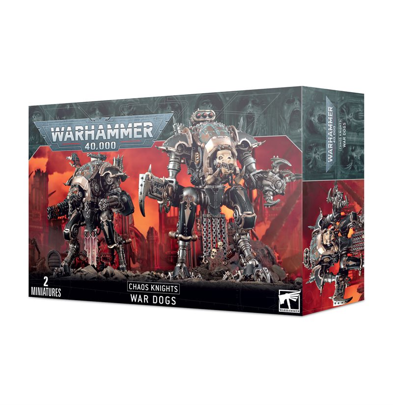 Warhammer 40,000 Chaos Knights war dogs