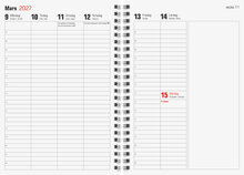 Designkalender - Trend A6 Silver