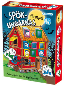Barnspel - Spökungarnas färgspel