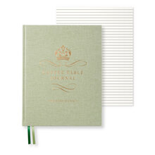 Coffee Table Journal Royal Green Leaf