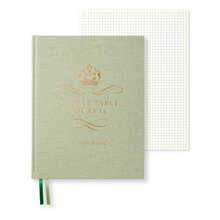 Coffee Table Journal Royal Green Leaf