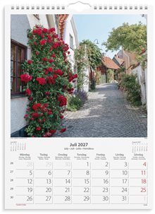 Väggkalender 2027 Beautiful Sweden