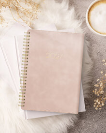 Kalender 2027 Senator A5 Twist rosa