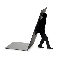 Bokstöd Bokhållaren – Svart metall