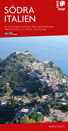 Södra Italien EasyMap : Skala 1:675.000