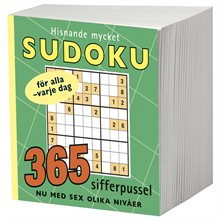 Hisnande mycket sudoku