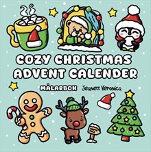 Cozy Christmas Advent Calender – miniformat : Målarbok