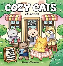 Cozy Cats – miniformat : Målarbok