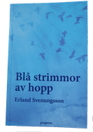 Blå strimmor av hopp