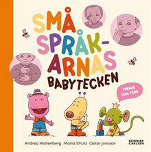 Småspråkarnas babytecken - pekbok med film