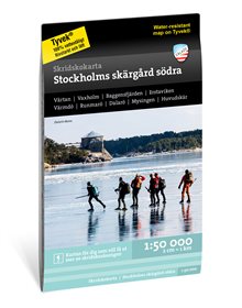 Skridskokarta Stockholms skärgård - södra