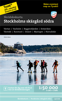 Skridskokarta Stockholms skärgård - södra