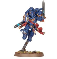 Warhammer 40,000 Space Marines Captain with jump pack